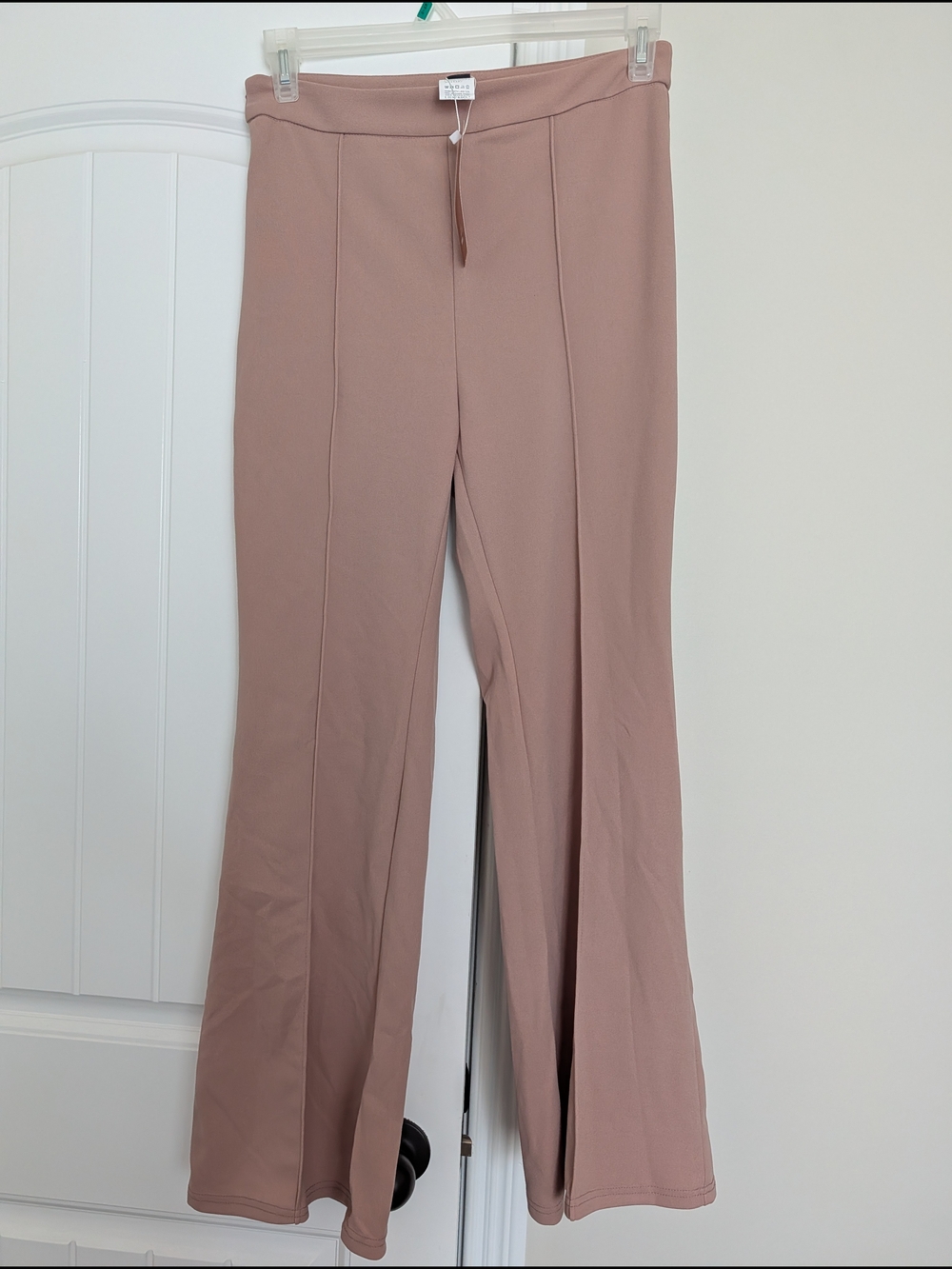 3 Pair Of Dress Pants Shein & Cato Mauve Blush & Black Boot Cut Flare Pants